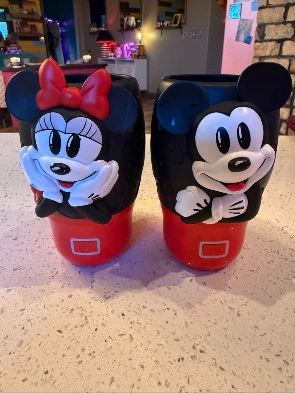 Scentsy Mickey & Minnie Red and Black Diffusers